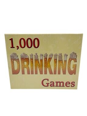 1000 Drinking Games - Outrageously Fun Drinking Games (2004, Kheper Games) NIB